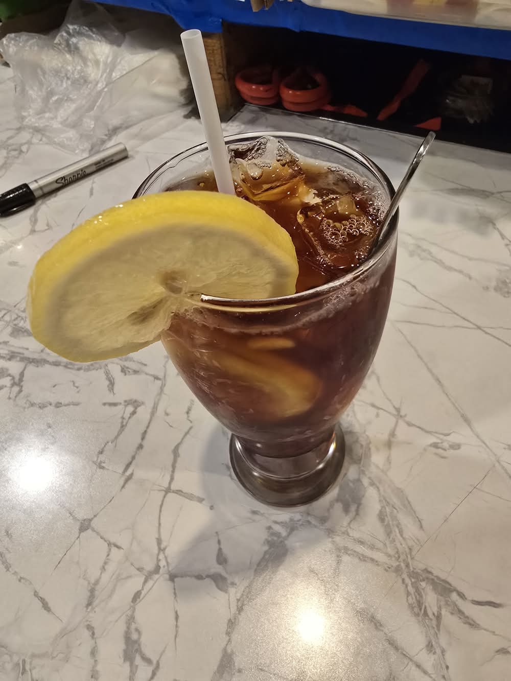 Chinese Lemon Ice Tea 柠檬茶（冷）